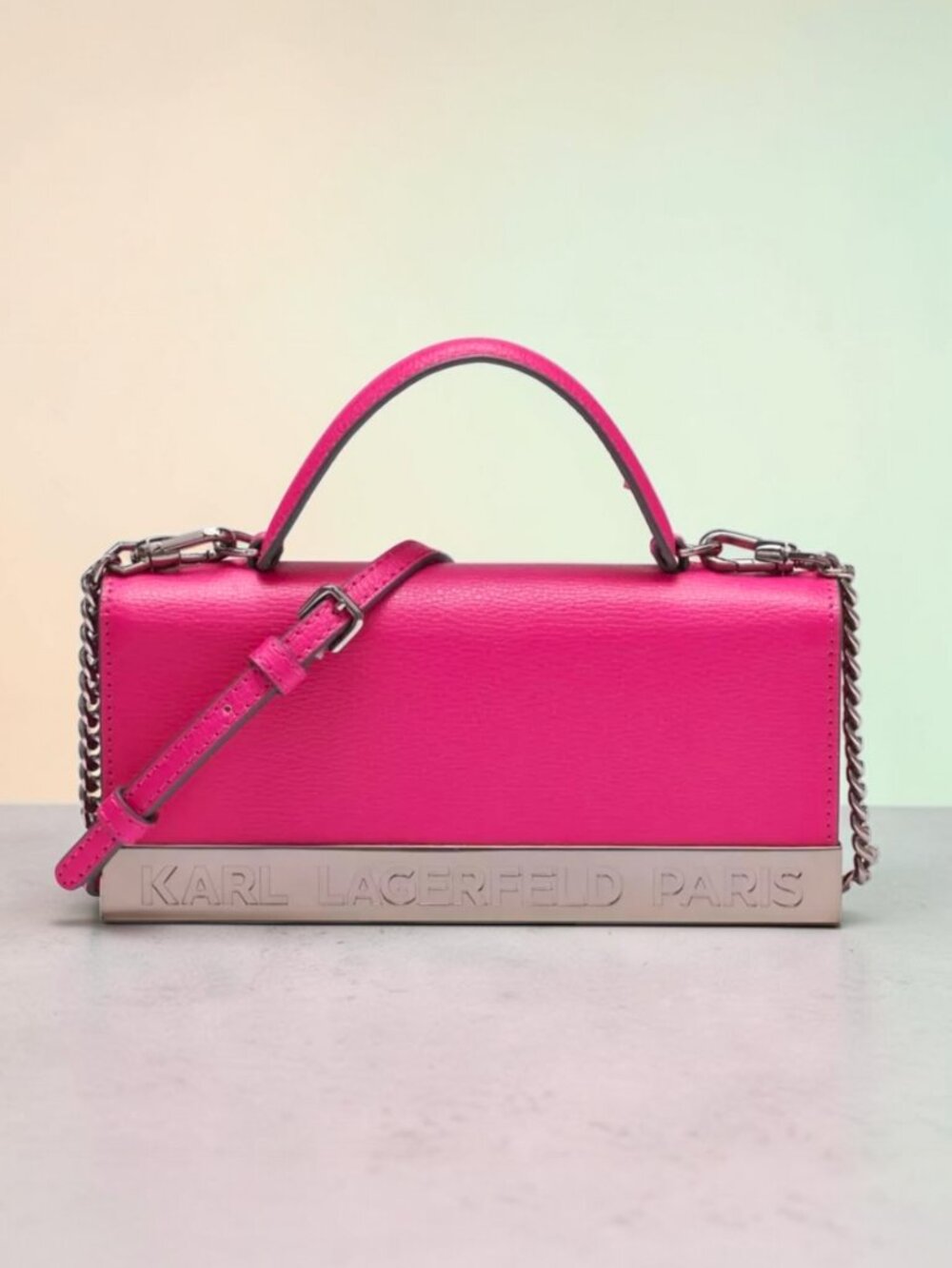 Karl Lagerfeld Paris Jacqueline Leather Purse – NWT